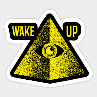 Wake Up Illuminati Sticker